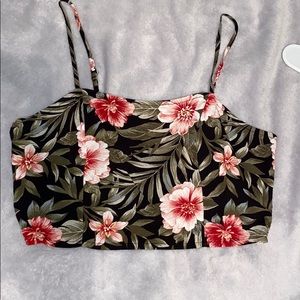 Floral Crop top